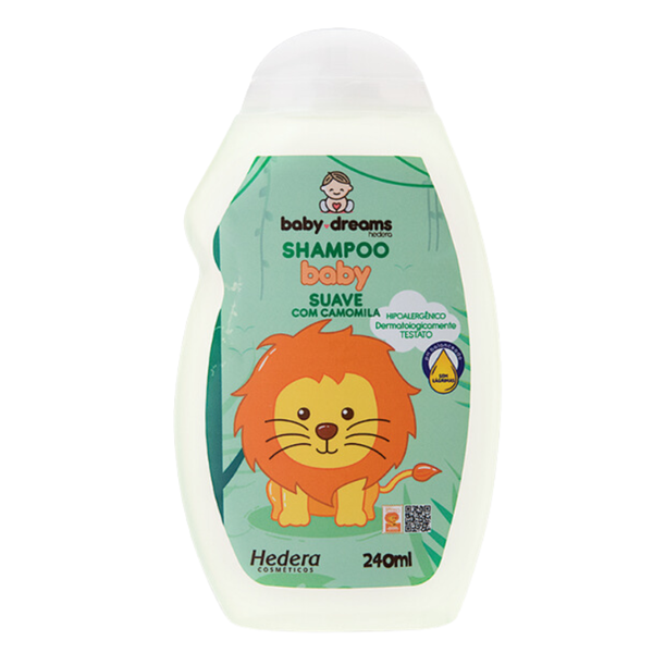SHAMPOO HEDERA BABY DREAMS SUAVE 240ML
