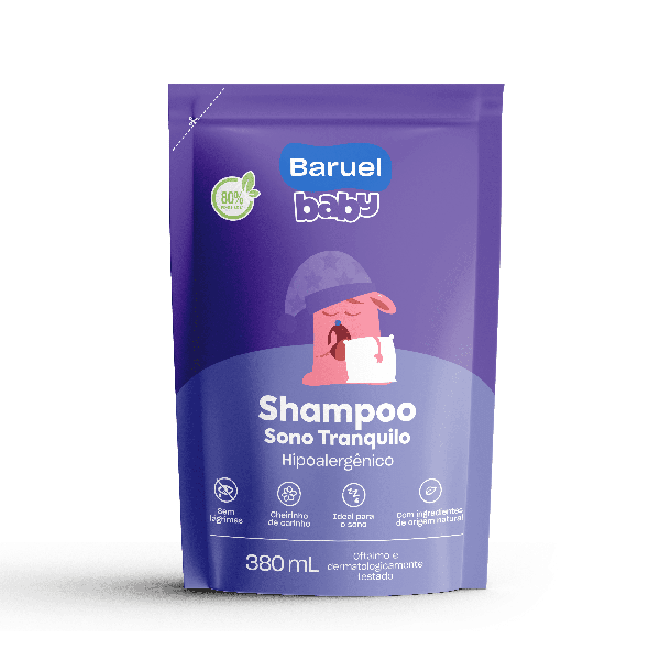 Sabonete Liq Baruel Baby S.Tranquilo Refil 380ML