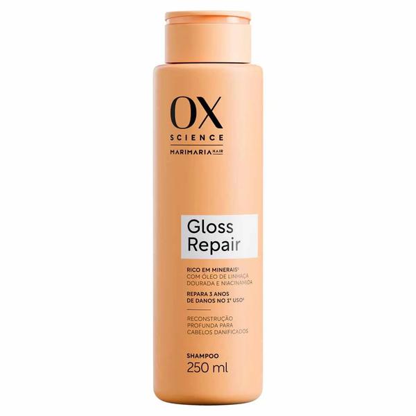 SHAMPOO OX 250ML SCIENCE GLOSS REPAIR