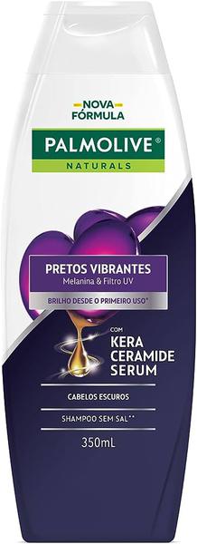 Shampoo para Cabelo Naturals Iluminador Pretos Palmolive Frasco 350ml