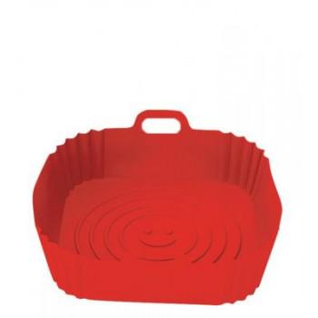 SILICONE MIMO  PANELA P AIR FRYER VERM. QUAD 20 X 4,5 CM