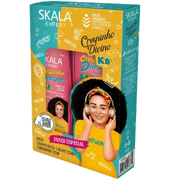 KIT SKALA MAIS CRESPINHO SH+CO 325ML CAD