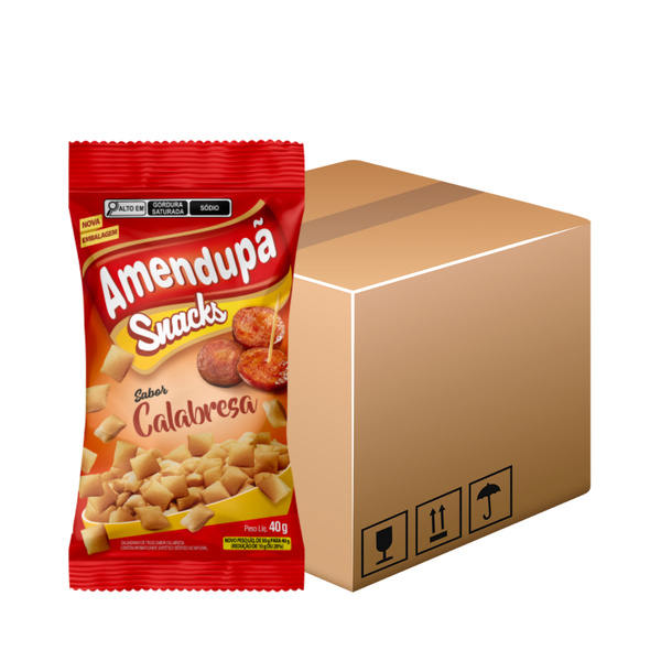 SNACKS AMENDUPA CALABRESA 40G C/20UN