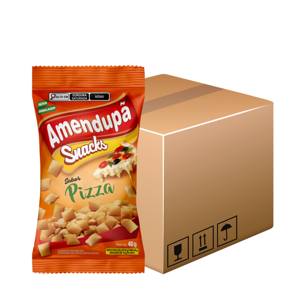SNACKS AMENDUPA PIZZA 40G C/20UN