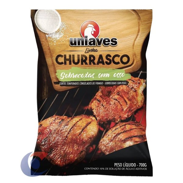 SOBRECOXA UNIAVES SEM OSSO TEMP 700G