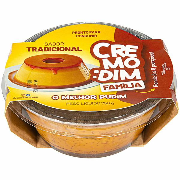 PUDIM CREMODIM TRAD FAMILIA 750G