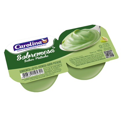 SOBREMESA CAROLINA 180G PISTACHE