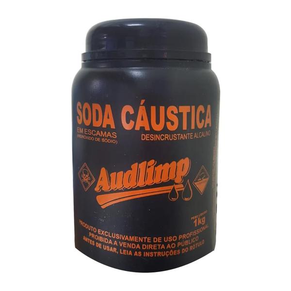 SODA CAUSTICA AUDLIMP EM ESCAMAS 1KG