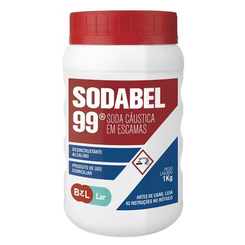 SODA CAUSTICA SODABEL LAR 99 1KG POTE