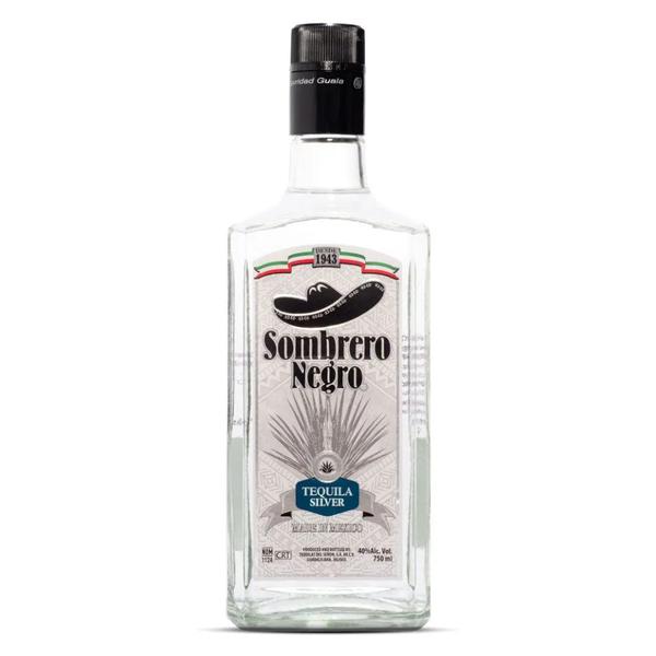 TEQUILA SOMBRERO NEGRO SILVER 750ML