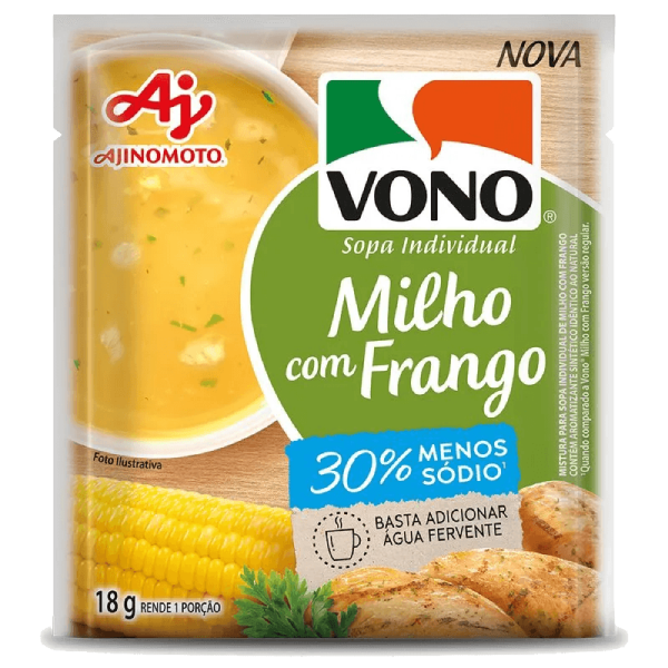 SOPA VONO CREMOSA 18G MILHO C FRANGO
