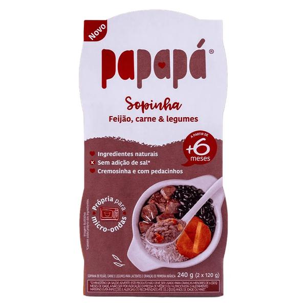 SOPA FEIJAO CARNE  PAPAPA 240G