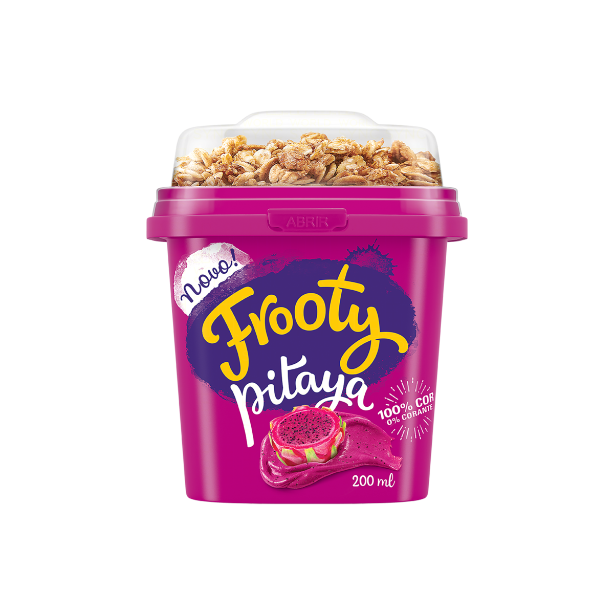 Frooty Pitaya Com Granola 200ml