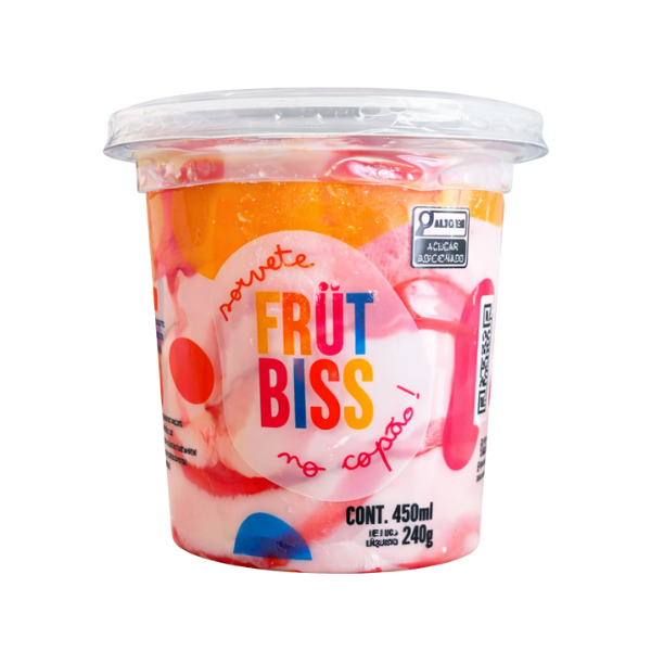 SORVETE FRUT BISS 220G MORANGO