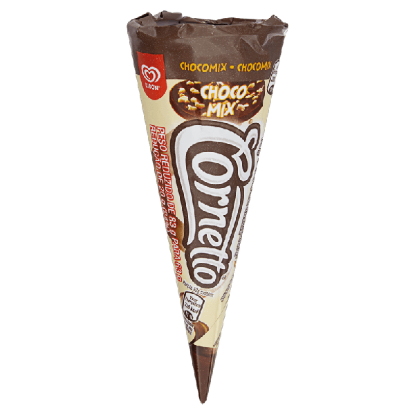 Sorv Cornetto Chocomix Kibon 60gr