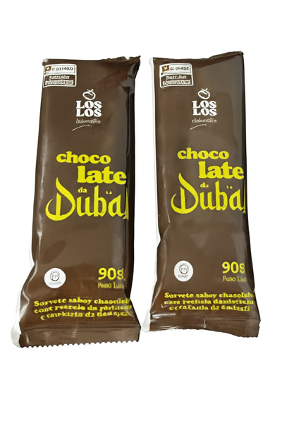 PALETA CHOCOLATE DE DUBAI 90G LOS LOS