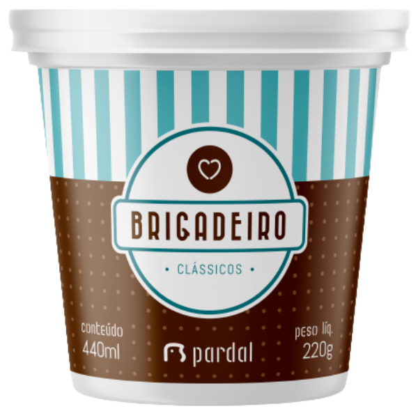 SORVETE PARDAL CLASSICOS BRIGADEIRO 440ML