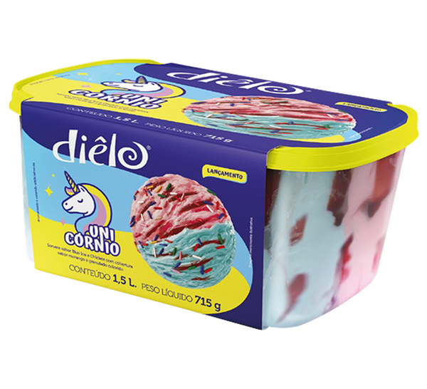 SORVETE DICONE DIELO 75G UNICORNIO