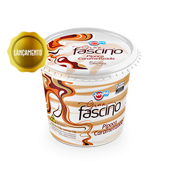 SORVETE JUNDIA GRAN FASCINO 1,5L PIPOCA CARAMELIZADA