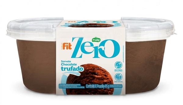 SORVETE FROSTY FIT ZERO 1L CHOCOLATE TRUFADO
