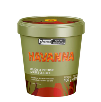 SORVETE HAVANNA 490ML HAVANNA 1 490ml PISTACHE