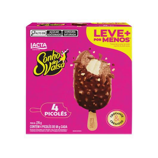 PICOLE LACTA 4X68G SONHO VALSA
