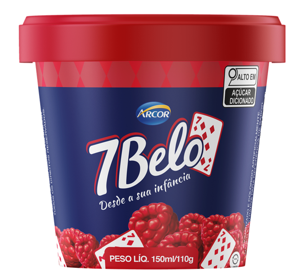 SORVETE 7BELO 150ML LOS LOS
