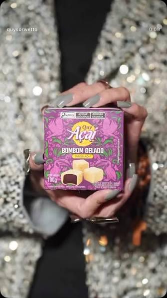 SORVETE BOMBOM QUY SORWETTO ACAI 100G