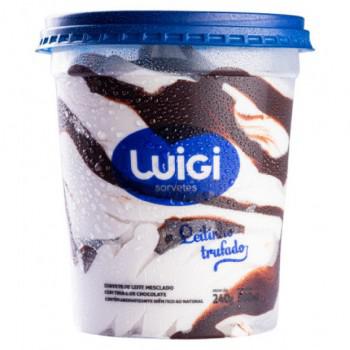 SORVETE 500ML/ 240G LEITINHO TRUFADO LUIGI