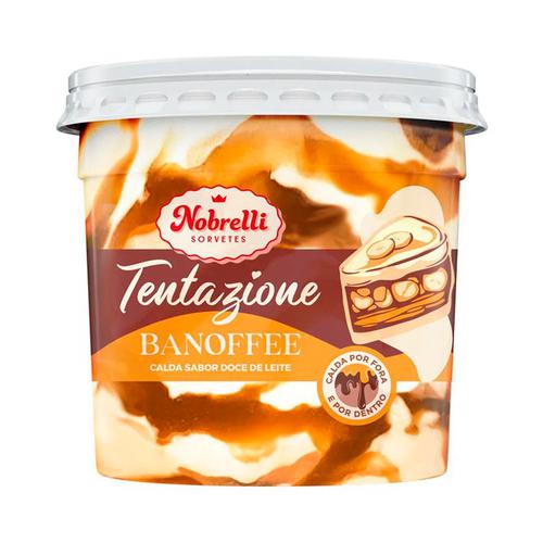 SORVETE NOBRELLI TENTAZIONE BANOFFEE 1,5L