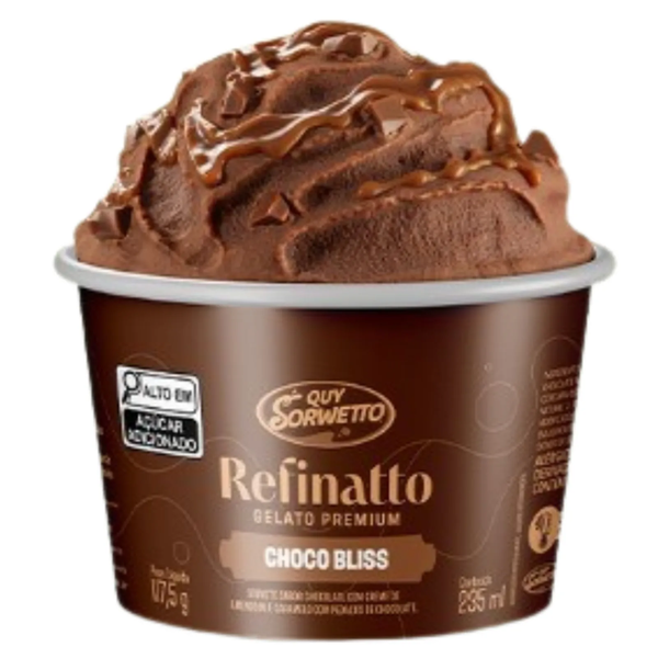 SORVETE REFINATTO CHOCO BLISS