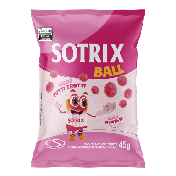 SOTRIX BALL SABOR TUTTI FRUTTI 45G