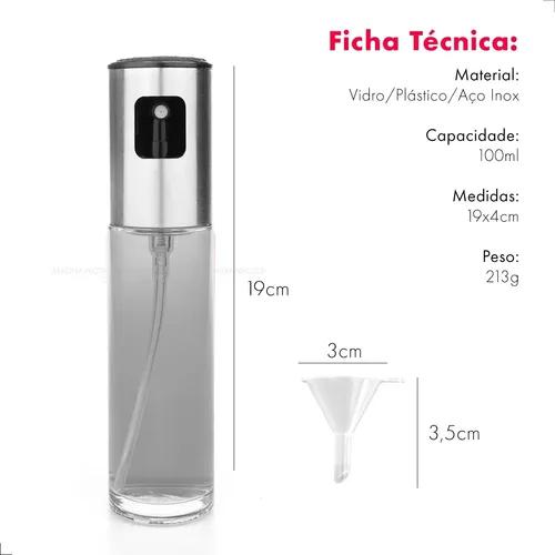 SPRAY PULV UNY HOME P/AZEITE OU VINAGRE 100ML