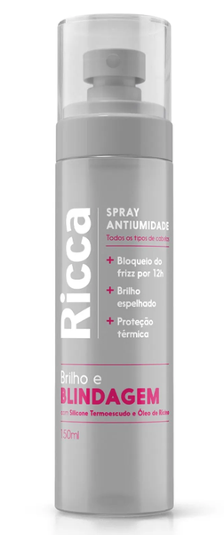 SPRAY ANTIUMIDADE RICCA 150ML BRILHO E B