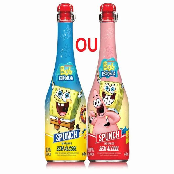 BEBIDA GASEIF SPUNCH BOB ESPONJA 660ML M