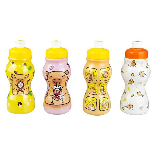 GARRAFA PLAST. SQUEEZE SLEEVE CAPIVARA PLASDURAN 250ML