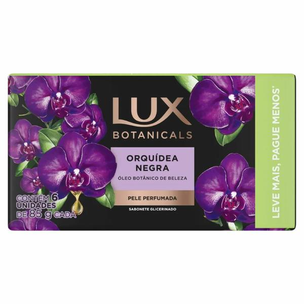 SABONETE LUX ORQUIDEA NEGRA 85G C/6 L+P-