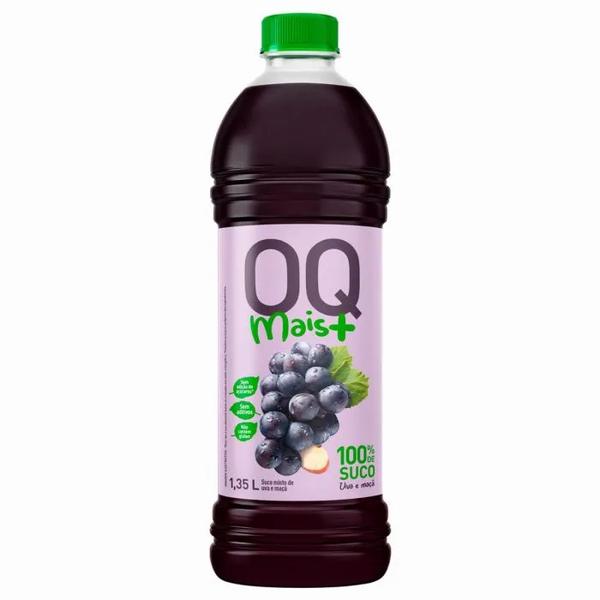 SUCO OQ MISTO DE UVA E MACA 1,35L