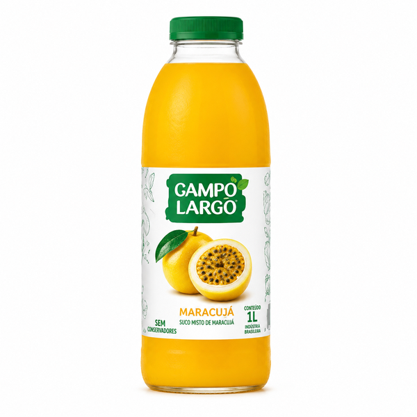 SUCO DO CAMPO 1L MARACUJA