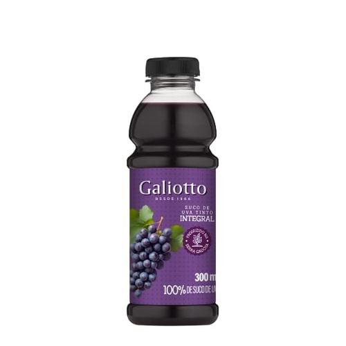 SUCO UVA TINTO INTEGRAL GALIOTTO 300ML