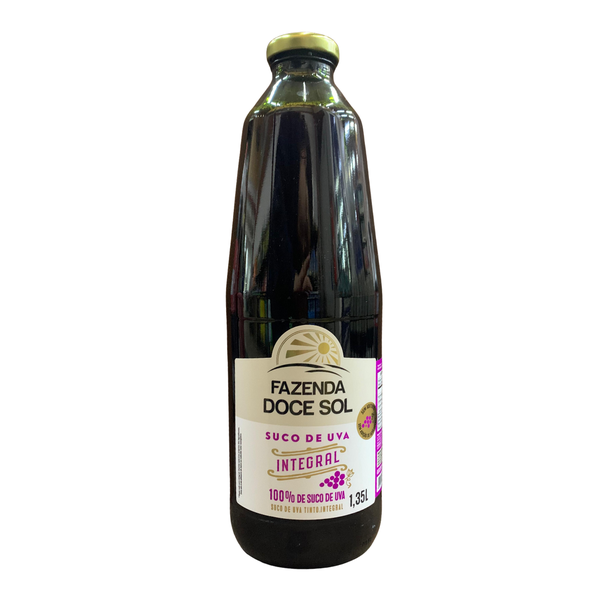 SUCO FAZENDA DOCE SOL UVA INTEGRAL VDO 1,35L
