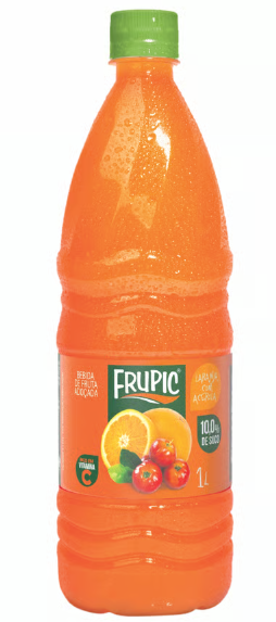 SUCO FRUPIC LARANJA E ACEROLA 1LT