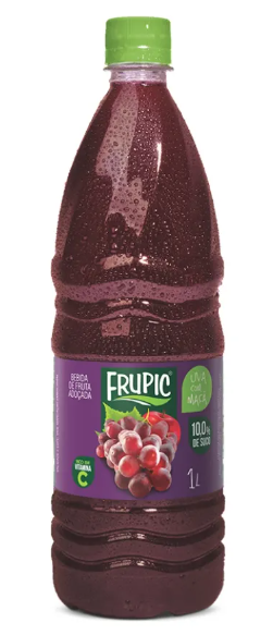 SUCO FRUPIC UVA COM MACA 1LT