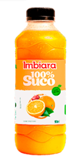 SUCO 100  IMBIARA GF 900ml LARANJA C/ MACA