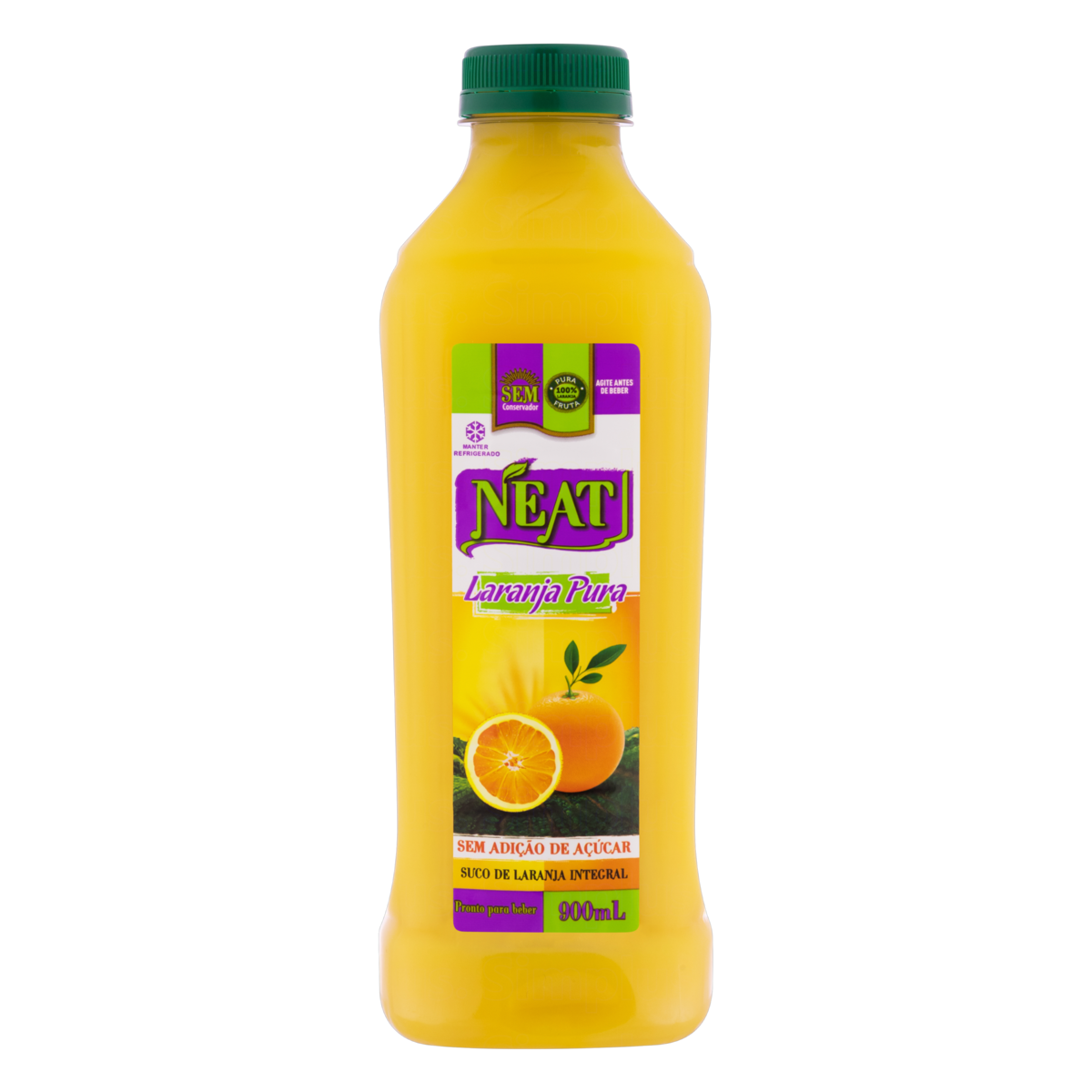 SUCO INTEGRAL  NEAT LARANJA 900ML