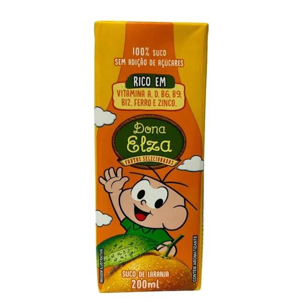 SUCO DONA ELZA 200ML LARANJA