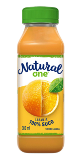 SUCO NATURAL ONE 300ML LARANJA/MACA
