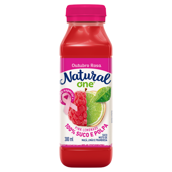 SUCO NATURAL ONE PINK LEMONADE 300ML