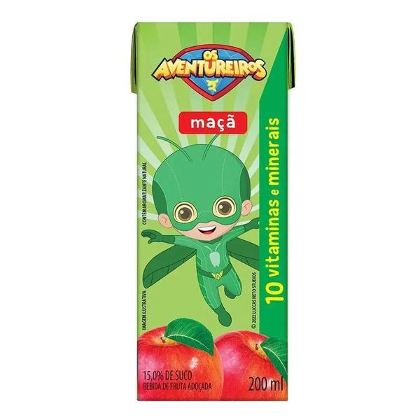 SUCO OS AVENTUREIROS TP 200ML MACA