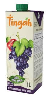 NECTAR TINGAH UVA E MACA 1L